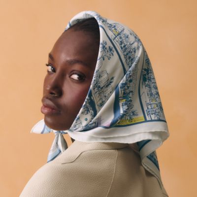 レディス, スカーフ、ショール＆マフラー, スカーフ＆シルク